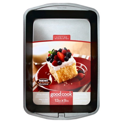 Good Cook Cake Pan Oblong 13in x 9in - Each - Image 1