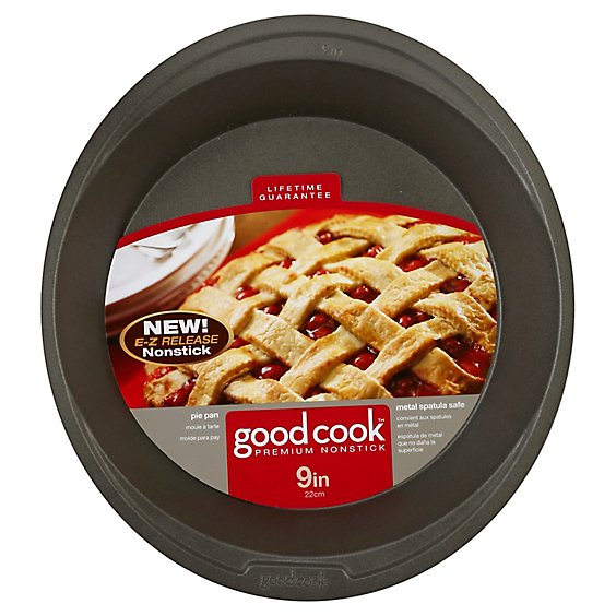 Good Cook Premium Pie Pan Non Stick 9 Inch - Each