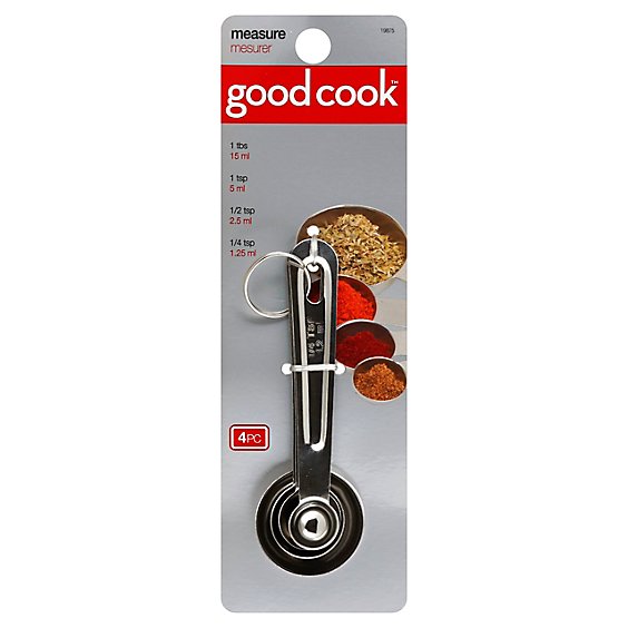 Good Cook Measuring Cups Set Spoon - 4 Count