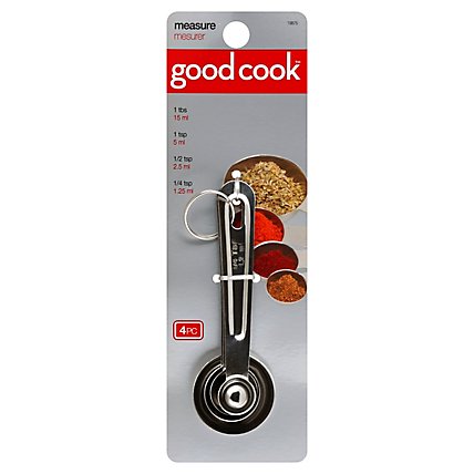 Good Cook Measuring Cups Set Spoon - 4 Count - Image 1