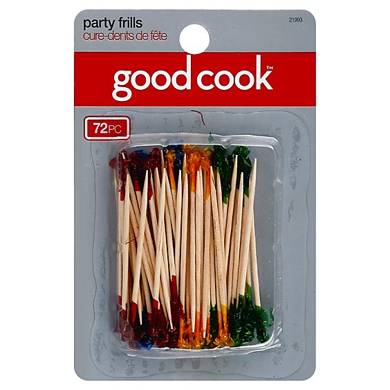 Good Cook Party Pics Frills - 72 Count
