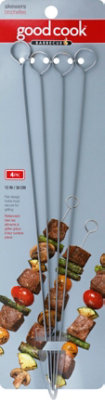 Good Cook Skewers Metal 10in - 4 Count - Image 2