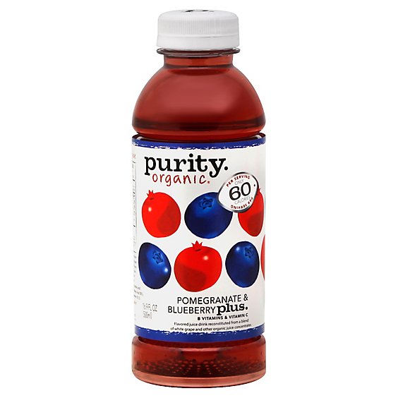 Purity Organic Juice Pomegranate Blueberry - Each