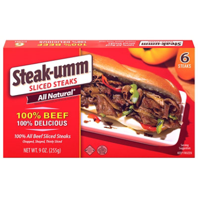 Steak-Umm Steaks Sliced - 9 Oz - Image 3