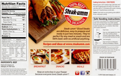 Steak-Umm Steaks Sliced - 9 Oz - Image 6