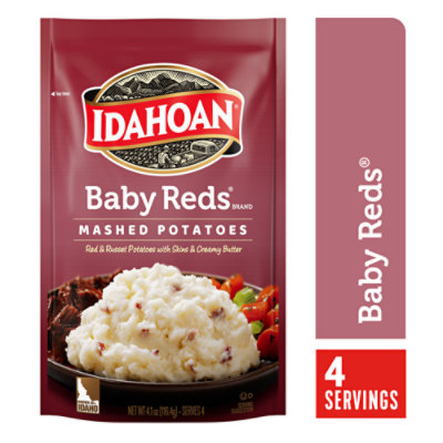 Idahoan Mashed Potatoes Baby Reds Pouch - 4.1 Oz