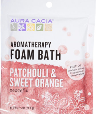 Aura Cacia Patchouli Orange Foam Bath - 2.5 Oz - Image 2