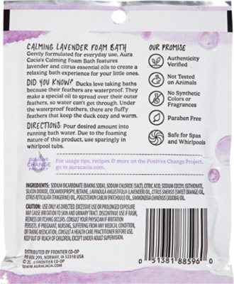 Aura Cacia Calming Foam Bath - 2.5 Oz - Image 5