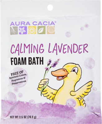 Aura Cacia Calming Foam Bath - 2.5 Oz - Image 2