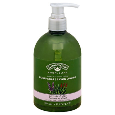 Natures Gate Soap Liquid Lavender & Aloe - 12 Fl. Oz.