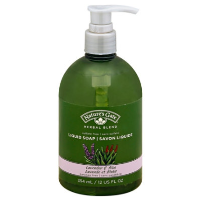 Natures Gate Soap Liquid Lavender & Aloe - 12 Fl. Oz.