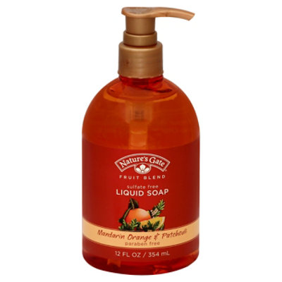 Natures Gate Soap Liquid Mandarin Orange Patcholi - 12 Fl. Oz.