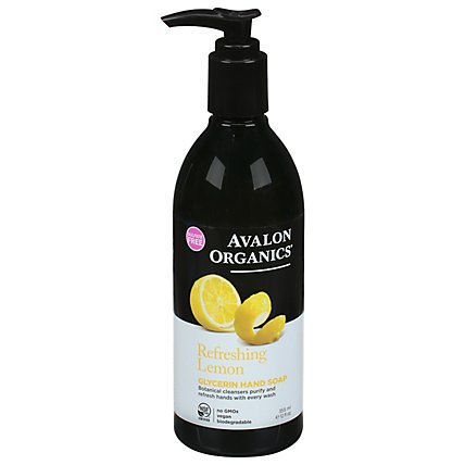 Avalon Organics Liquid Soap Lemon - 12 Fl. Oz - Image 3