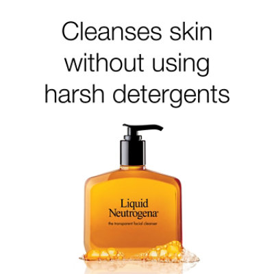 Neutrogena Fragrance Free Liquid Facial Cleansing Soap - 8 Fl. Oz. - Image 3