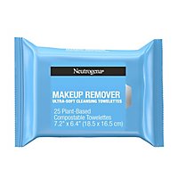 Neutrogena Makeup Remover Cleansing Towelettes Refill Pack Pre Moistened - 25 Count - Image 2