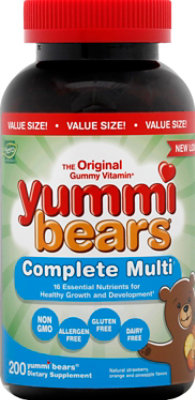 Yummi Bears Multi-Vitamin Value Size - 200 Count - Image 2