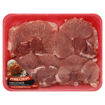 Meat Counter Pork Sirloin Chop Tenderized - 1 LB - Image 1