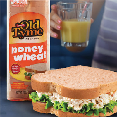 Schmidt Old Tyme Premium Honey Wheat Soft Bread Loaf - 20 Oz - Image 6