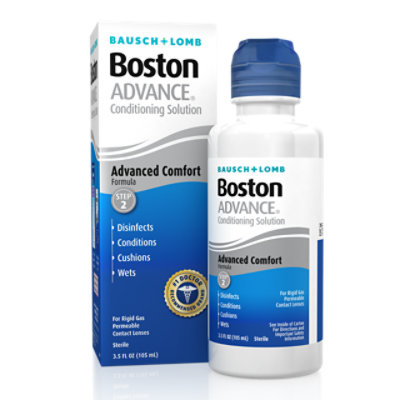 Boston ADVANCE Conditioning Contact Lens Solution - 3.5 Fl. Oz. - Image 1