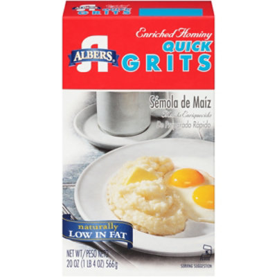 Albers Enriched Hominy Quick Grits - 20 Oz - Image 2