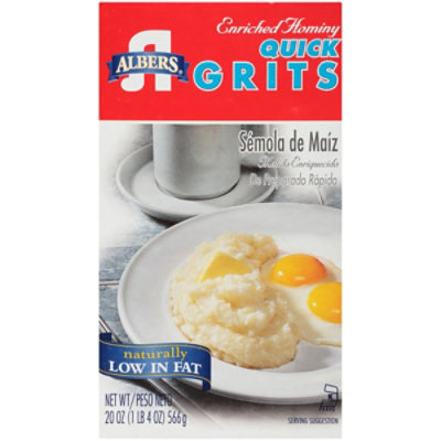 Albers Enriched Hominy Quick Grits - 20 Oz - Image 1