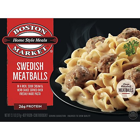 Boston Market Frozen Food Swedish Meatball - 16 Oz