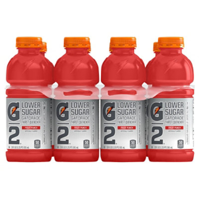 Gatorade G2 Thirst Quencher Perform 02 Low Calorie Fruit Punch - 8-20 Fl. Oz.