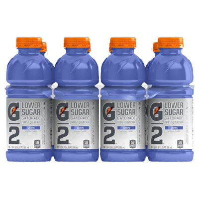 Gatorade G2 Thirst Quencher Perform 02 Low Calorie Grape - 8-20 Fl. Oz.