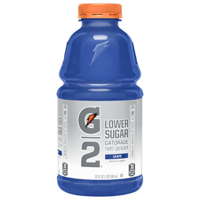 Gatorade G2 Thirst Quencher Low Calorie Grape - 32 Fl. Oz. - Image 1