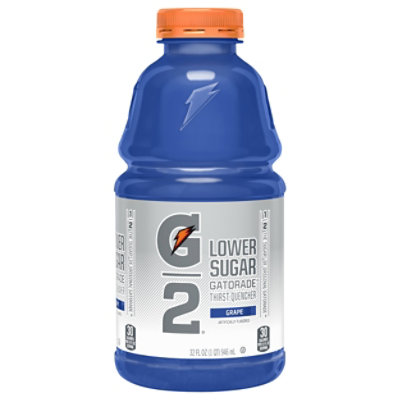 Gatorade G2 Thirst Quencher Low Calorie Grape - 32 Fl. Oz.