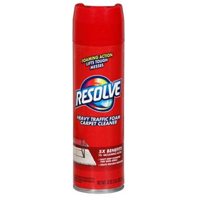  Resolve High Traffic Carpet Foam Cleaner, Carpet Cleaner,  Cleans Freshens Softens & Removes Stains, 22 oz Can : Health & Household