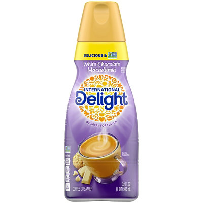 International Delight Coffee Creamer White Chocolate Macadamia - 32 Fl. Oz.