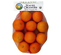 Goodness Greeness Oranges Navel Organic Prepacked - 4 Lb