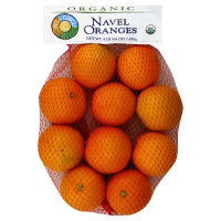 Goodness Greeness Oranges Navel Organic Prepacked - 4 Lb - Image 1