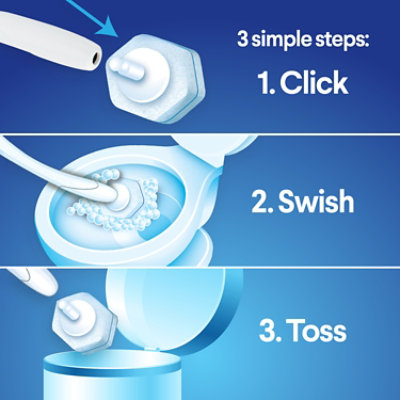 Clorox Toilet Disposable Wand Heads Disinfecting Refills - 10 Count - Image 3