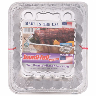 Handi-foil Pans & Lids Baker - 2 Count - Image 3