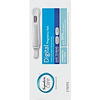 Signature Care Pregnancy Test Digital Easy To Read - 2 Count - Image 4