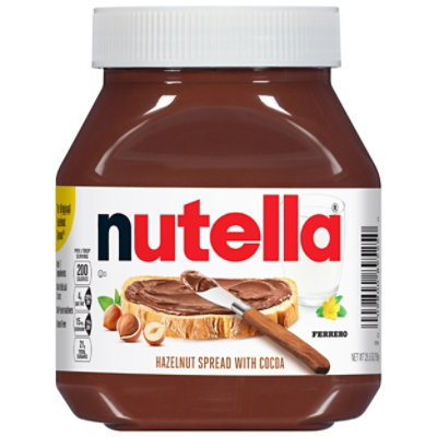 Nutella Hazelnut Spread with Cocoa for Breakfast Jar - 26.5 Oz - Image 2