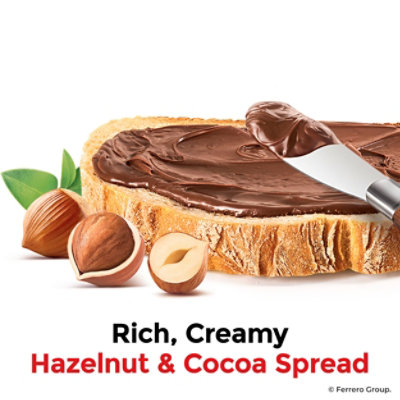 Nutella Hazelnut Spread with Cocoa for Breakfast Jar - 26.5 Oz - Image 2