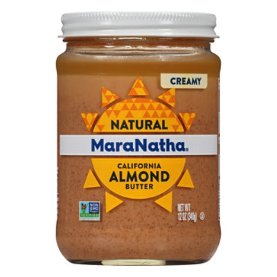 MaraNatha Almond Butter Creamy - 12 Oz