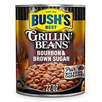 BUSH'S BEST Bourbon and Brown Sugar Grillin Beans - 22 Oz - Image 1