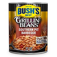 BUSH'S BEST Southern Pit Barbecue Grillin Beans - 22 Oz - Image 1