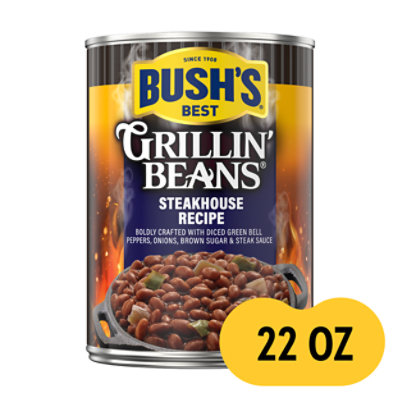 Bush's Steakhouse Recipe Grillin Beans - 22 Oz - Image 1