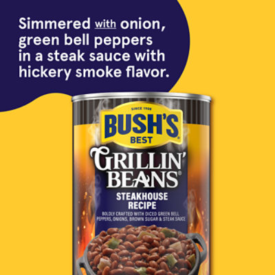 Bush's Steakhouse Recipe Grillin Beans - 22 Oz - Image 2