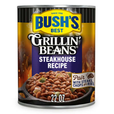 Bush's Steakhouse Recipe Grillin Beans - 22 Oz