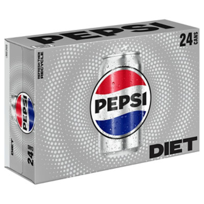 Pepsi Soda Diet - 24-12 Fl. Oz. - Image 1