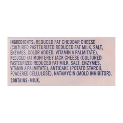 Lucerne Cheese Shredded Cheddar Jack Reduced Fat 2% - 8 Oz - Image 6