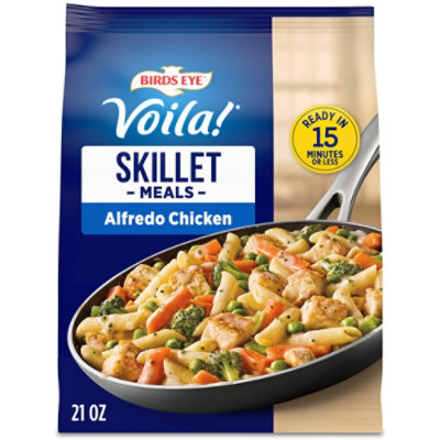 Zatarain's Frozen Meal - Blackened Chicken Alfredo, 10.5 oz Packaged Meals