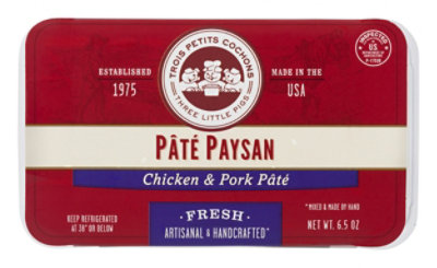 Three Little Pigs Pate Paysan - 6.5 Oz