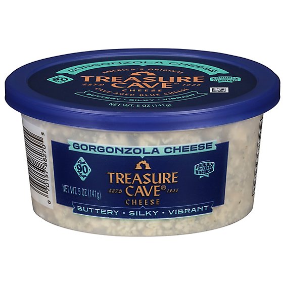 Treasure Cave Cheese Cup Crumbled Gorgonzola - 5 Oz